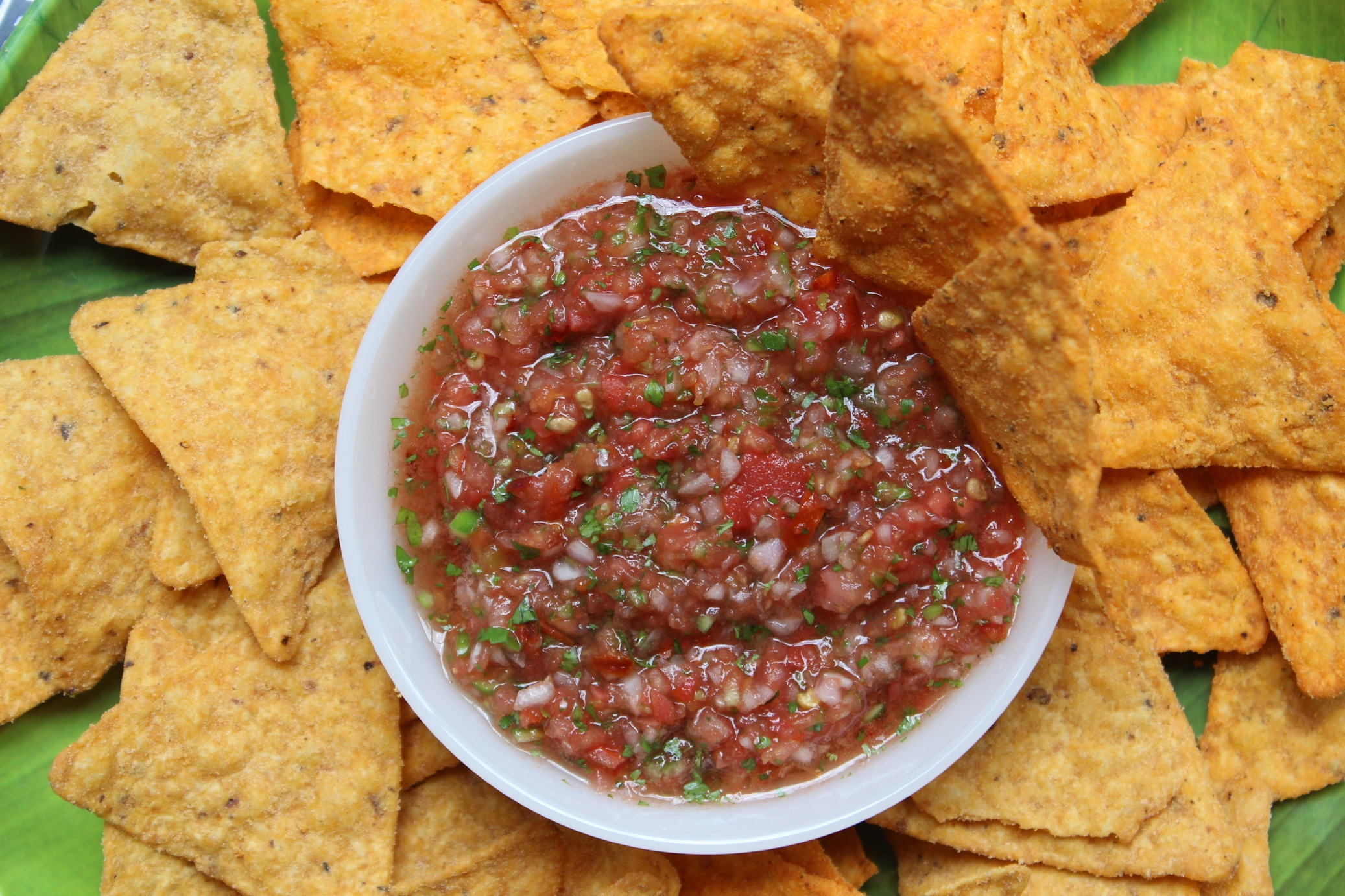 Authentic Mexican Salsa Fresca - Sauce Recipe for Nachos