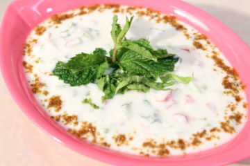 veg raita recipe