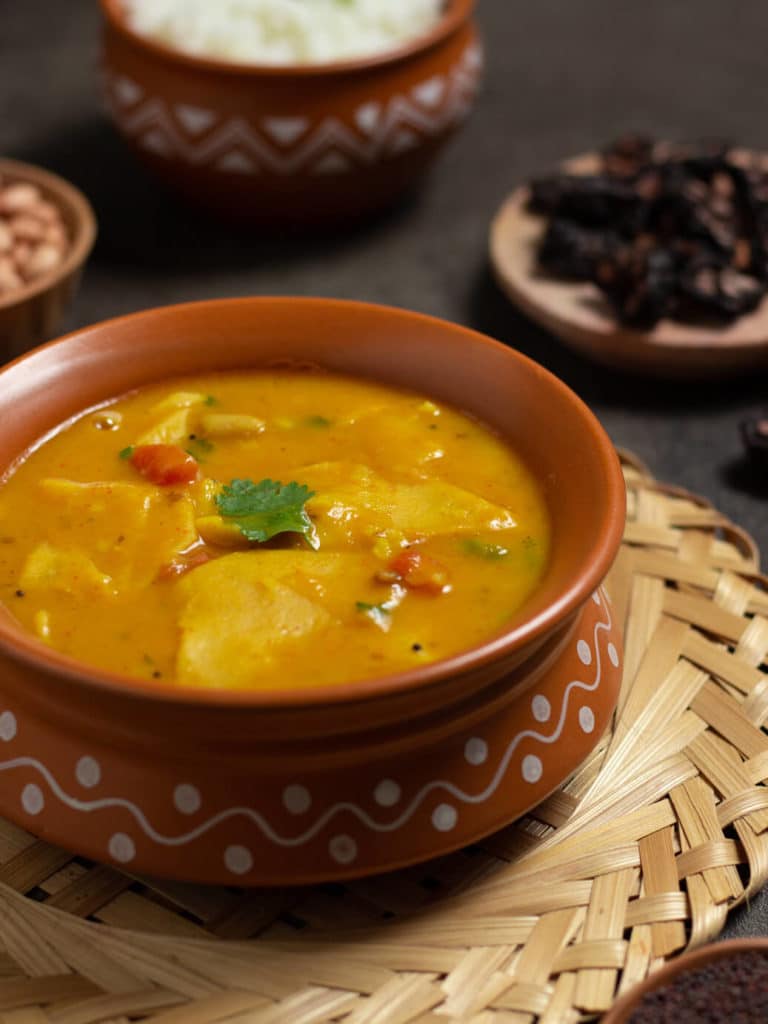 Traditional Gujarati Dal Dhokli Recipe - Indian Vegetarian Recipes By ...