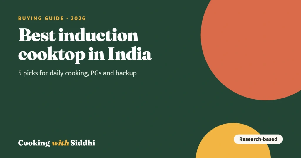 Best induction cooktop in India: 5 picks for daily cooking, PGs and backup